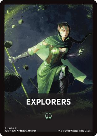 Explorers Theme Card (J25-042) - Foundations Jumpstart
