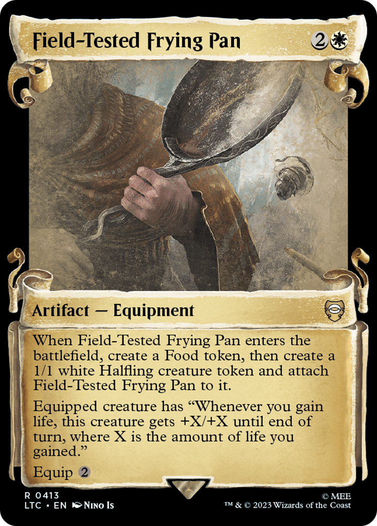 Field-Tested Frying Pan (LTC-413) - Tales of Middle-earth Commander: (Showcase)