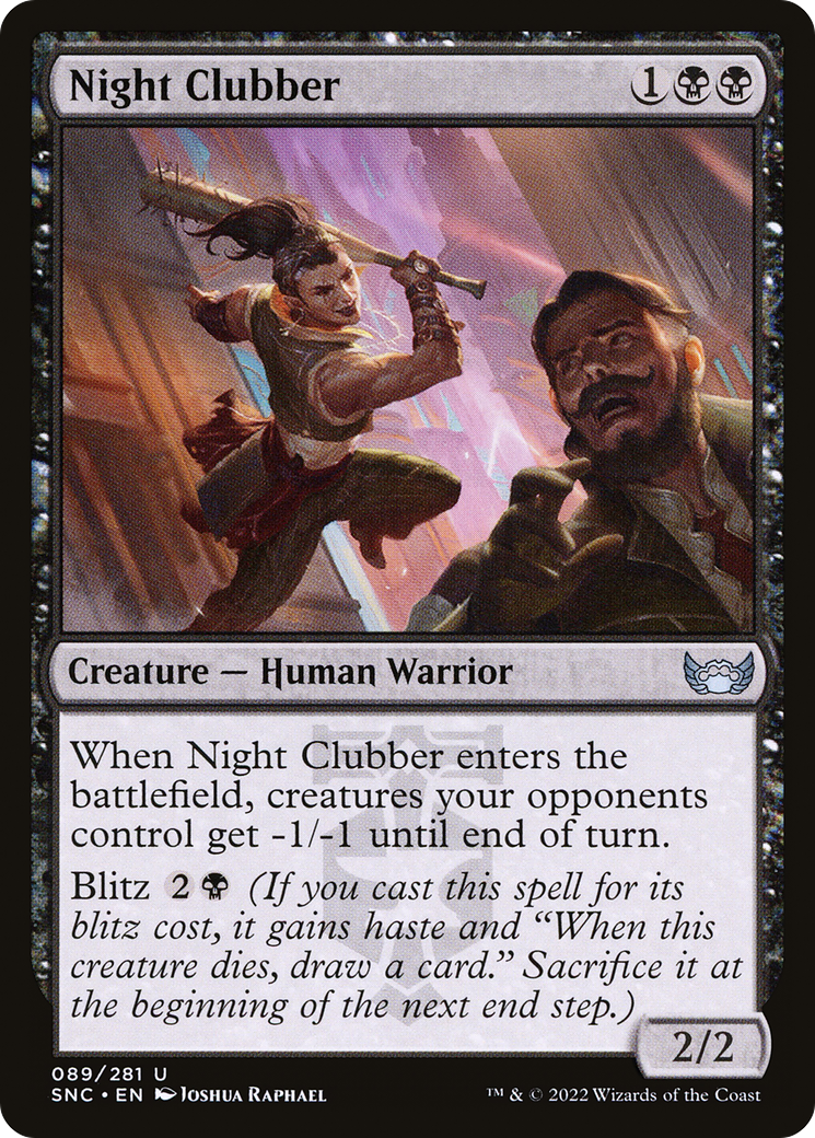 Night Clubber (SNC-089) - Streets of New Capenna Foil