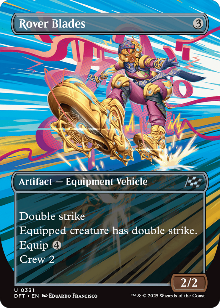 Rover Blades (DFT-331) - Aetherdrift (Borderless) Foil