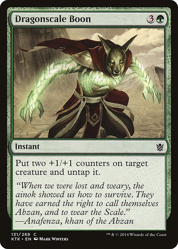 Dragonscale Boon (KTK-131) - Khans of Tarkir