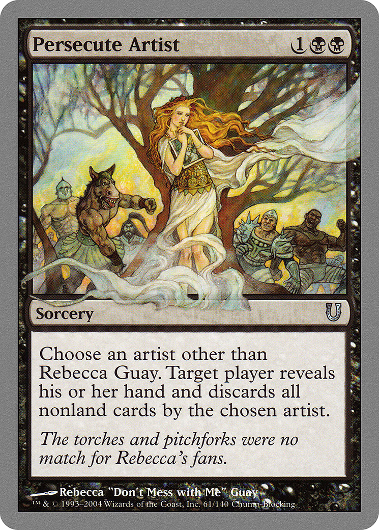 Persecute Artist (UNH-061) - Unhinged