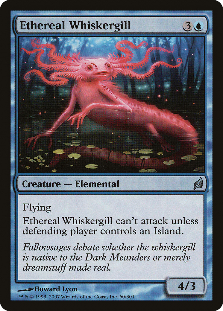 Ethereal Whiskergill (LRW-060) - Lorwyn Foil