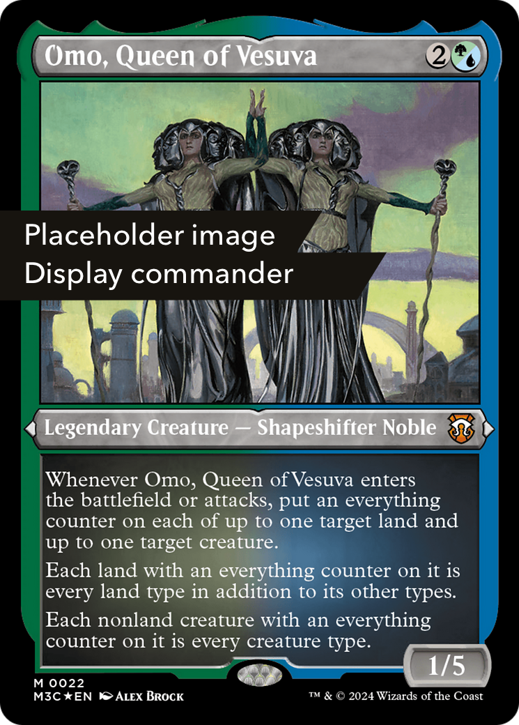 Omo, Queen of Vesuva (M3C-149) - Modern Horizons 3 Commander