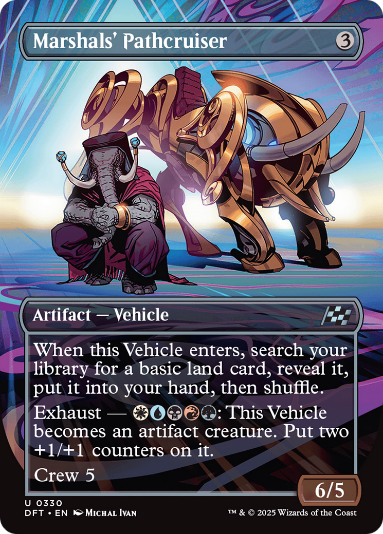 Marshals' Pathcruiser (DFT-330) - Aetherdrift (Borderless)