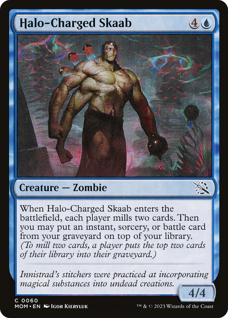 Halo-Charged Skaab (MOM-060) - March of the Machine Foil