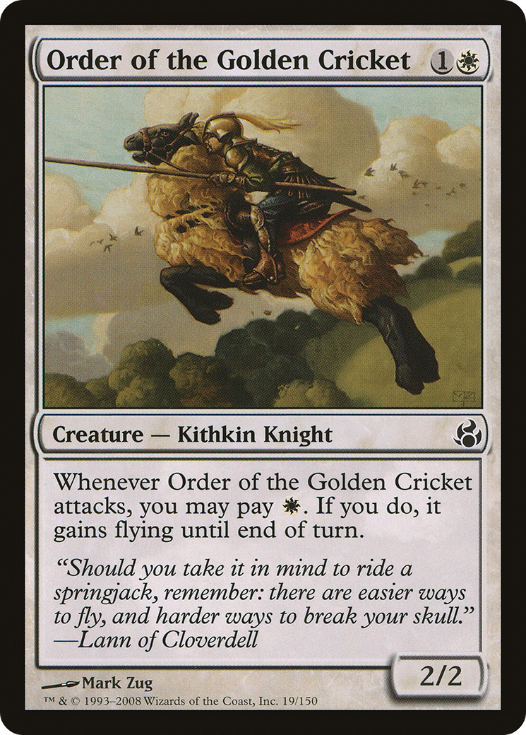 Order of the Golden Cricket (MOR-019) - Morningtide Foil