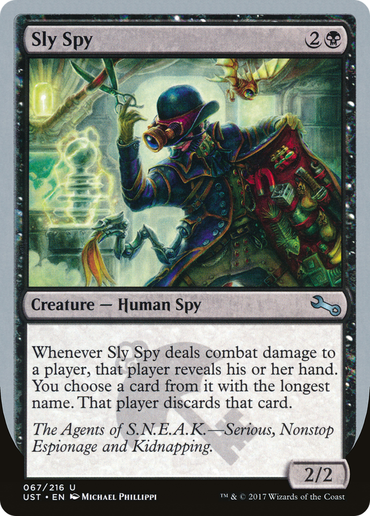 Sly Spy (UST-67A) - Unstable Foil