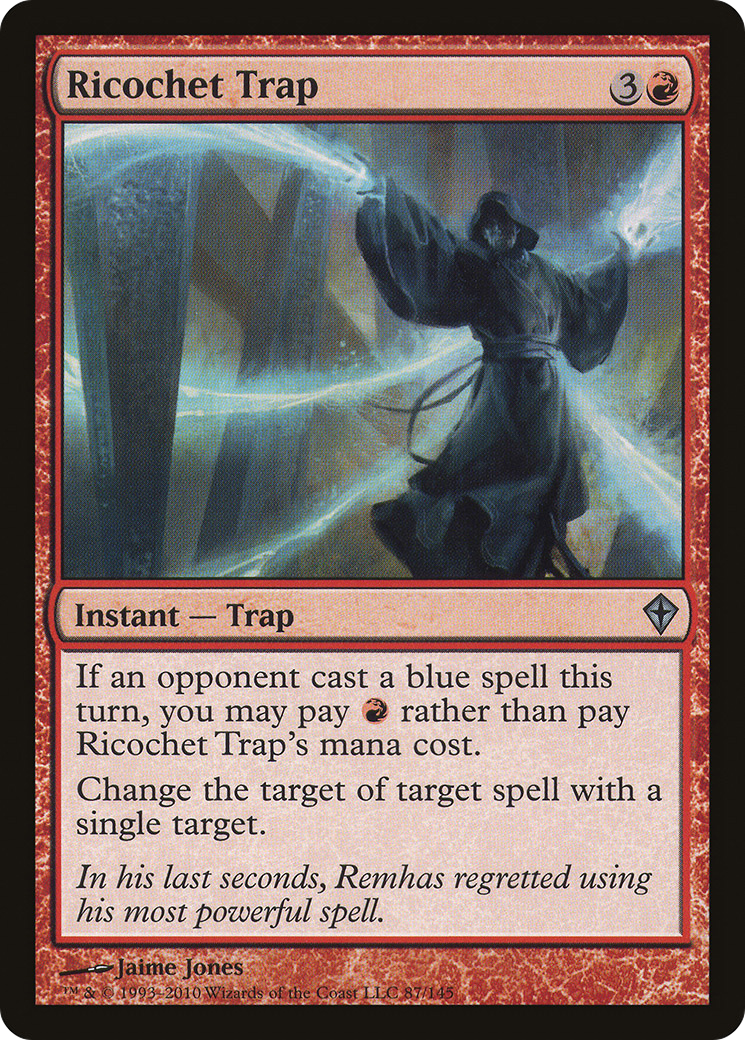 Ricochet Trap (WWK-087) - Worldwake Foil