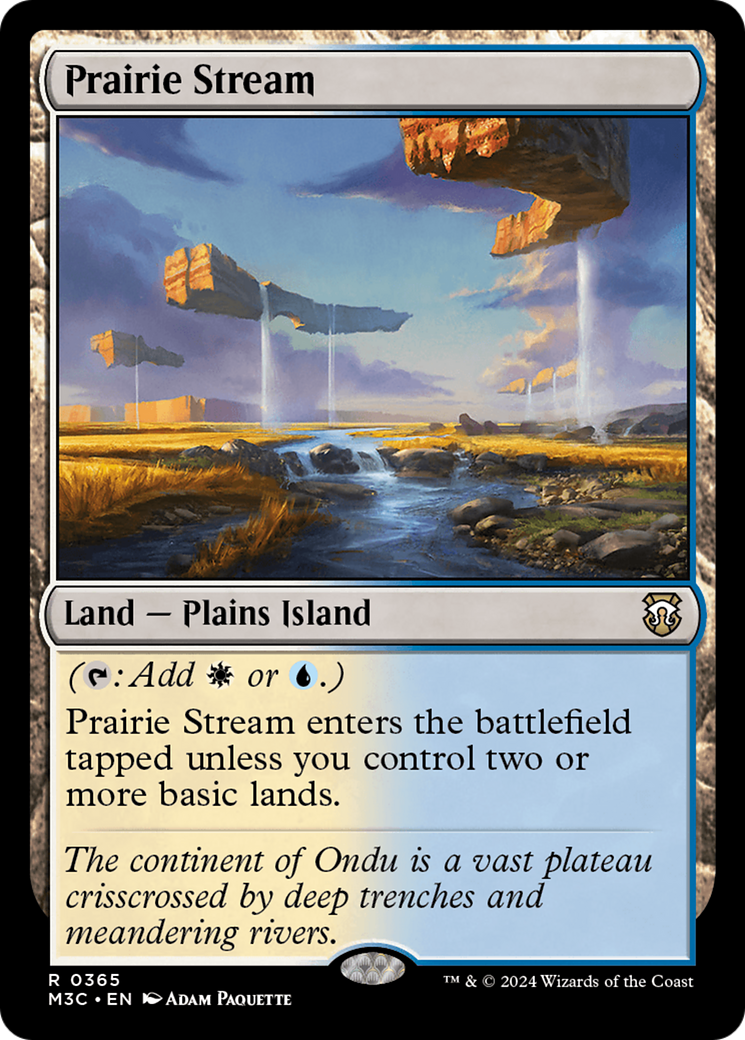 Prairie Stream (M3C-365) - Modern Horizons 3 Commander