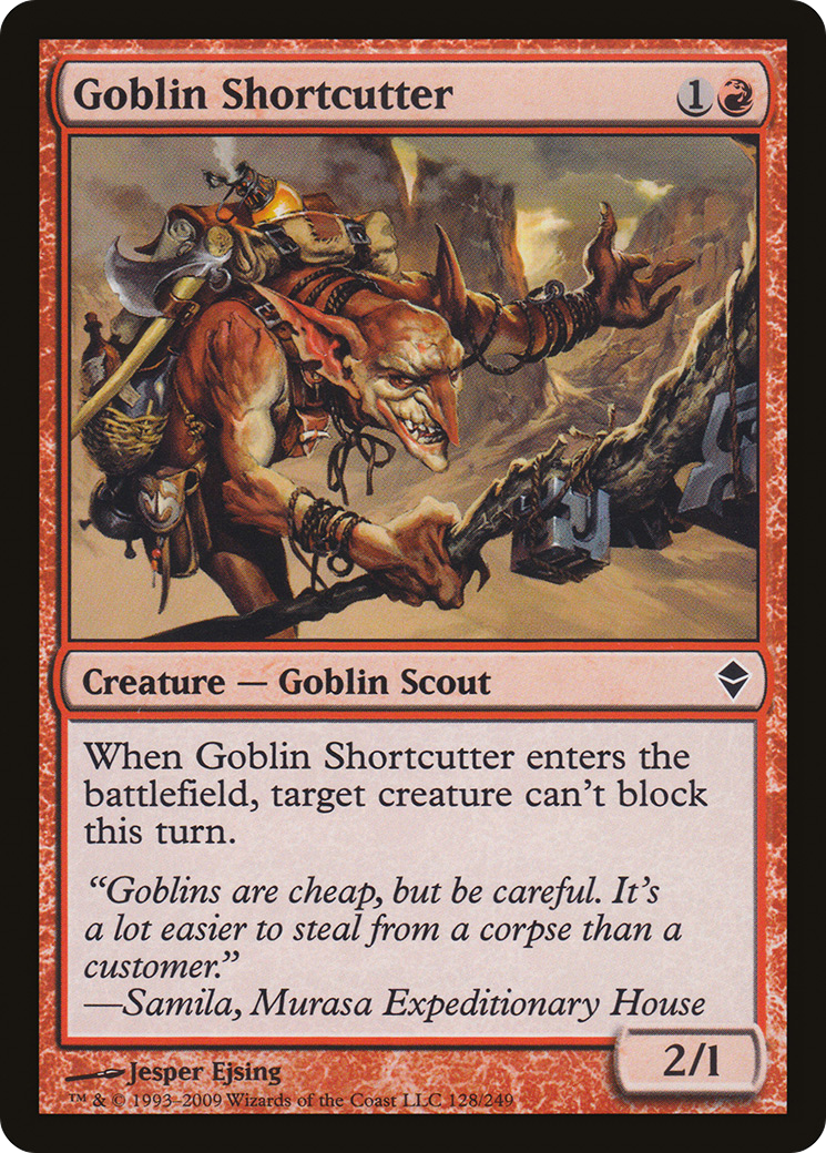 Goblin Shortcutter (ZEN-128) - Zendikar