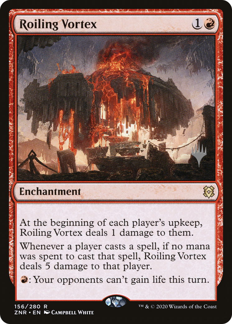 Roiling Vortex (PPZNR-156P) - Zendikar Rising Promos Foil