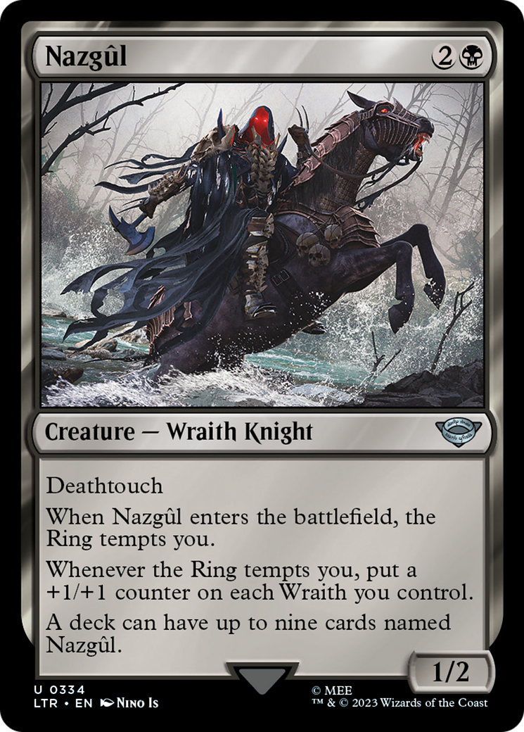 Nazgûl (LTR-334) - The Lord of the Rings: Tales of Middle-earth Foil