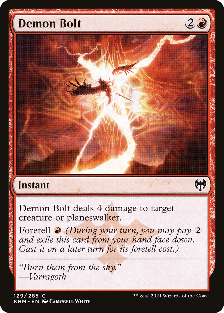 Demon Bolt (KHM-129) - Kaldheim