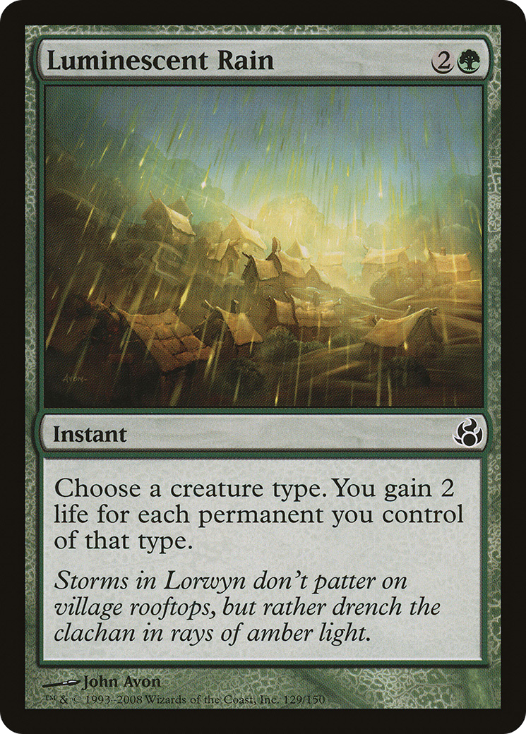 Luminescent Rain (MOR-129) - Morningtide