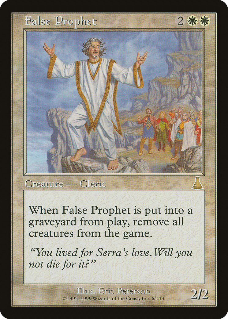 False Prophet (UDS-006) - Urza's Destiny