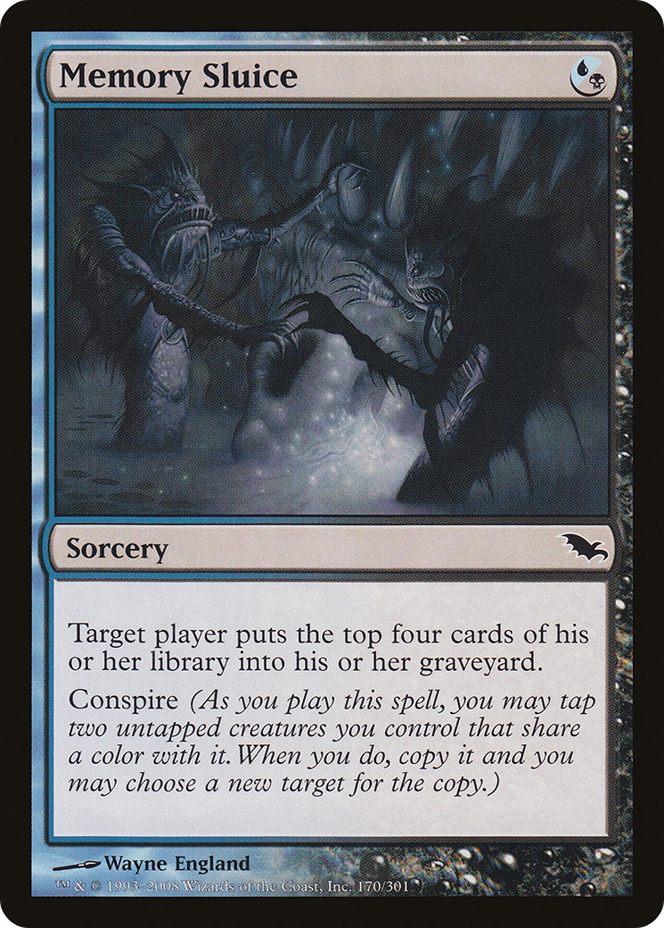 Memory Sluice (SHM-170) - Shadowmoor Foil
