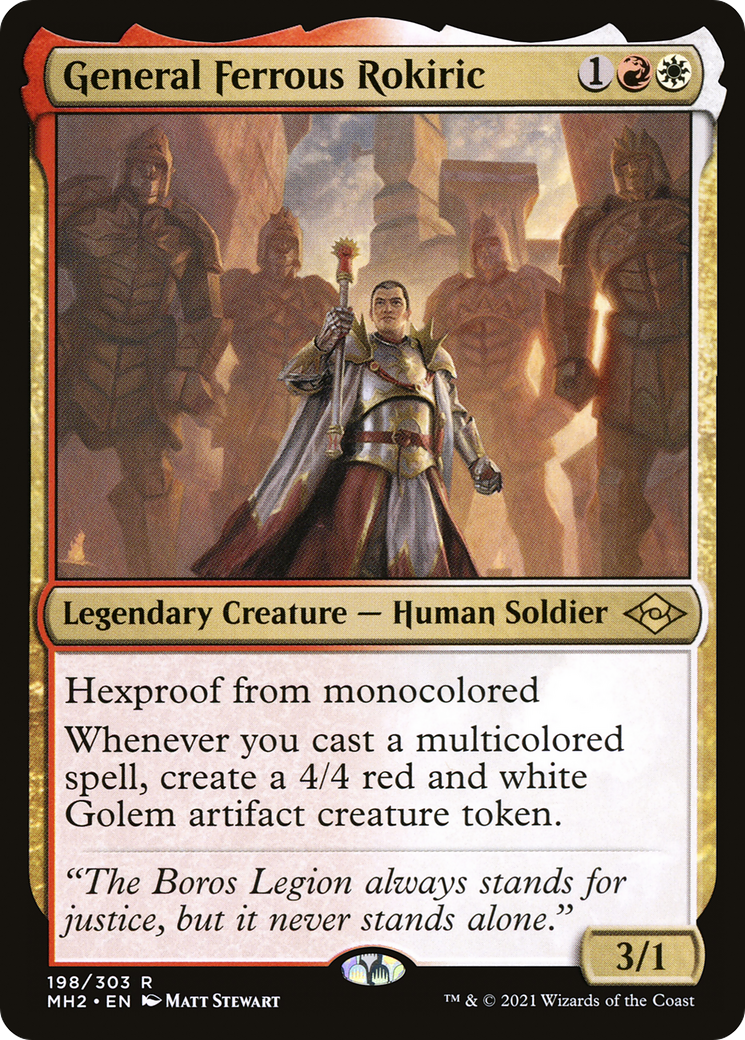 General Ferrous Rokiric (MH2-198) - Modern Horizons 2 Foil
