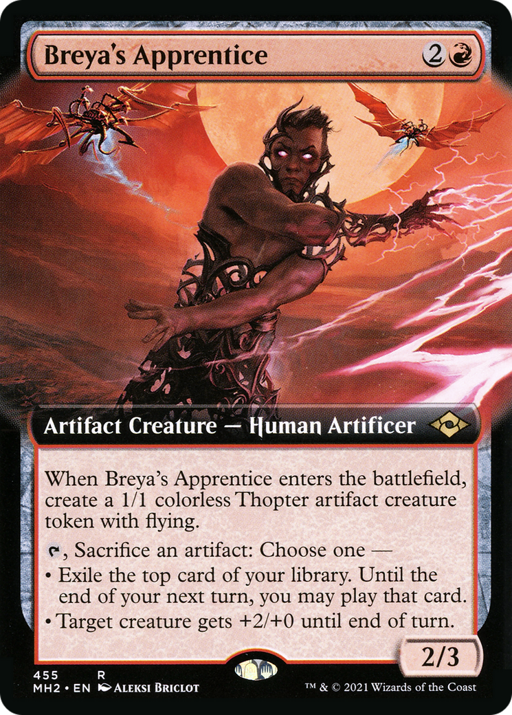 Breya's Apprentice (MH2-455) - Modern Horizons 2: (Extended Art) Foil