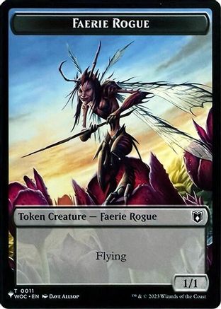 Faerie Rogue // Ape Double-Sided Token (LIST-11 // 10) - The List Reprints