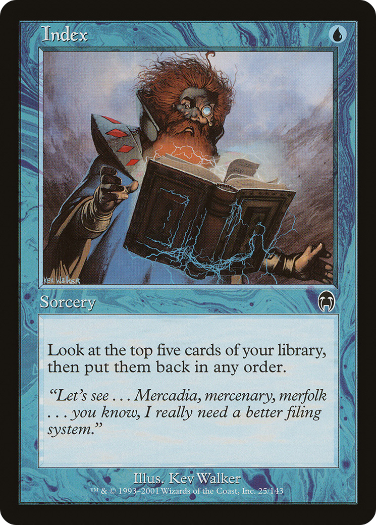 Index (APC-025) - Apocalypse Foil