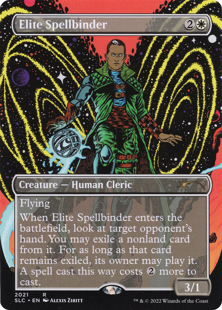 Elite Spellbinder (SLC-2021) - Secret Lair 30th Anniversary Countdown Kit (Borderless) Foil