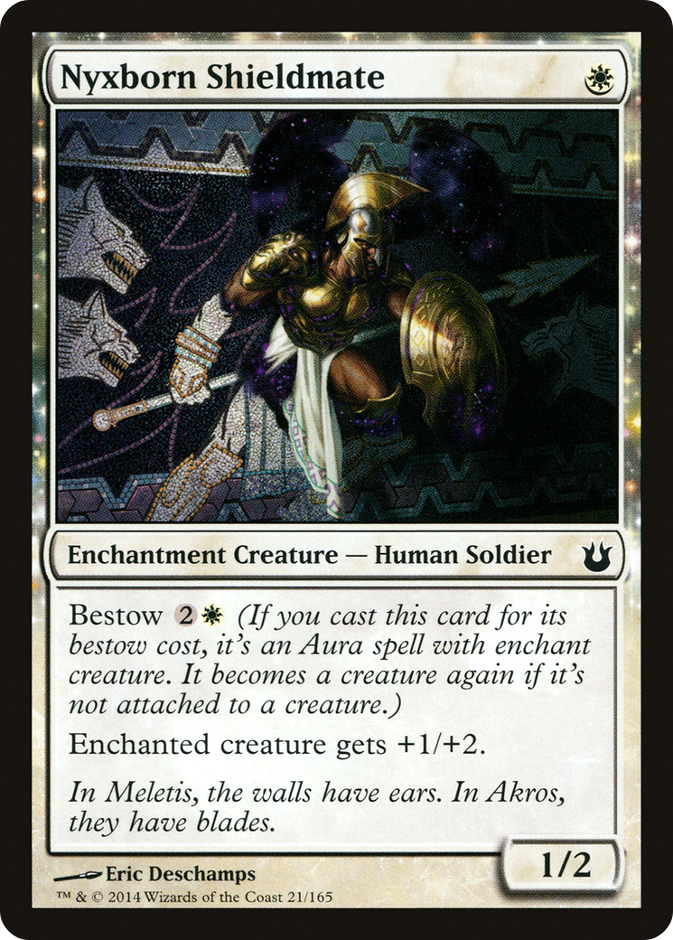 Nyxborn Shieldmate (BNG-021) - Born of the Gods: (enchantment)
