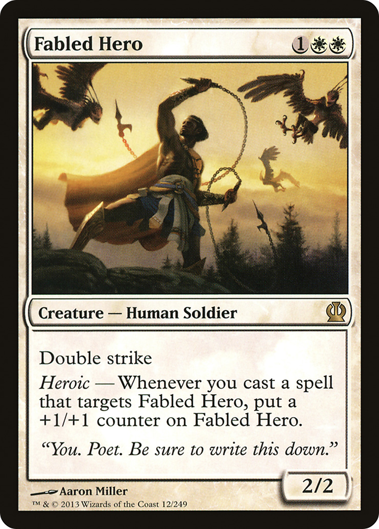 Fabled Hero (THS-012) - Theros
