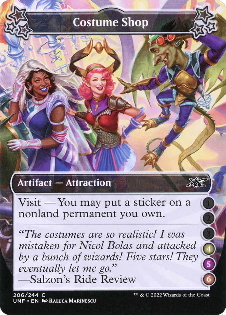 Costume Shop (UNF-206F) - Unfinity Foil