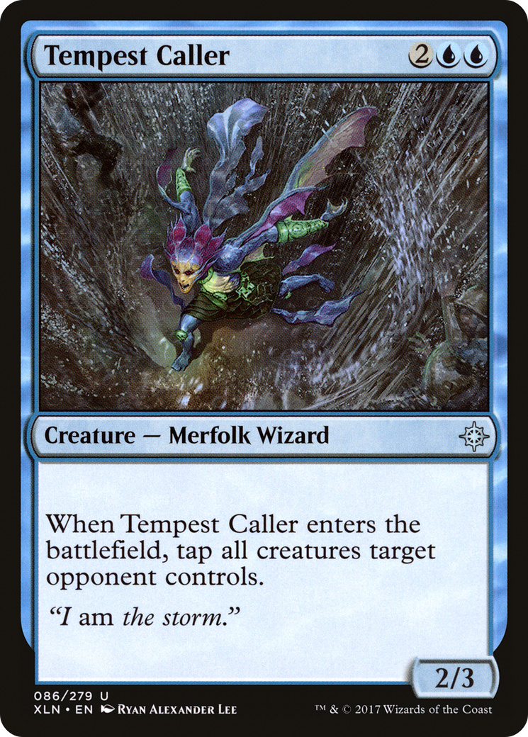 Tempest Caller (XLN-086) - Ixalan Foil