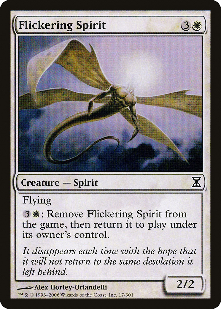 Flickering Spirit (TSP-017) - Time Spiral