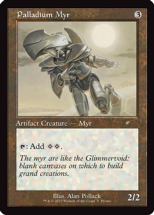 Palladium Myr (Retro Frame) (WPN-003) - WPN & Gateway Promos Foil