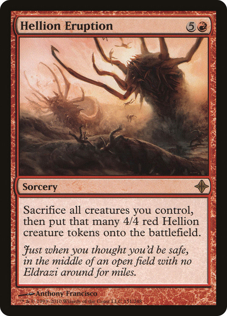 Hellion Eruption (ROE-151) - Rise of the Eldrazi Foil