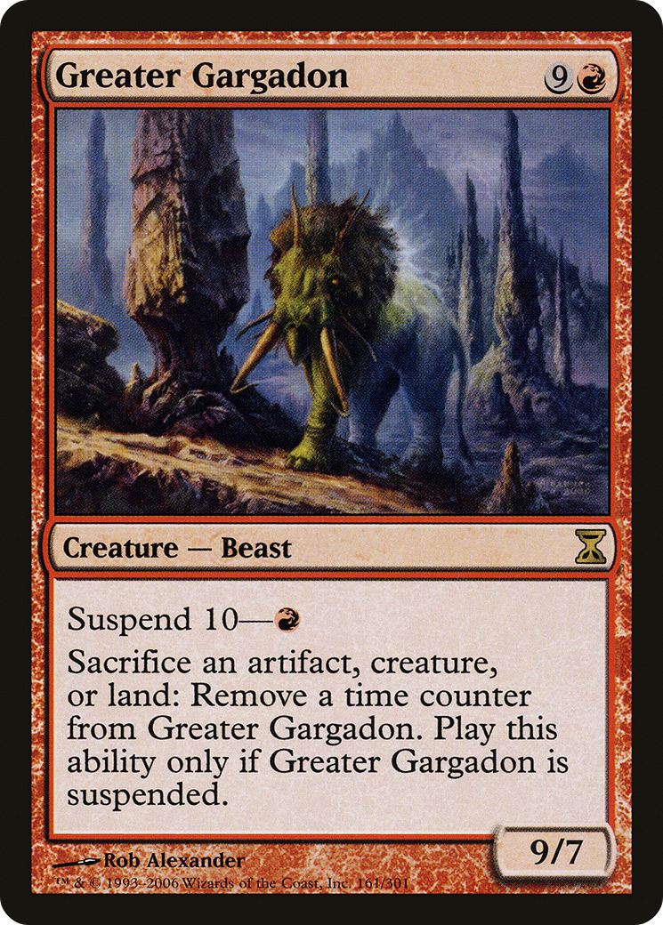Greater Gargadon (TSP-161) - Time Spiral