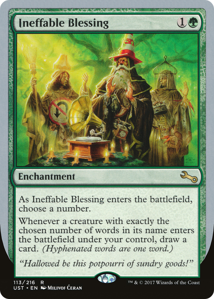 Ineffable Blessing (UST-113) - Unstable Foil