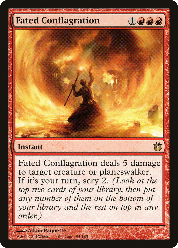 Fated Conflagration (BNG-094) - Born of the Gods Foil