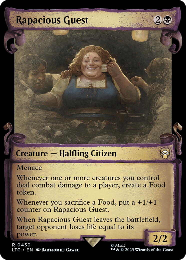Rapacious Guest (LTC-430) - Tales of Middle-earth Commander: (Showcase)