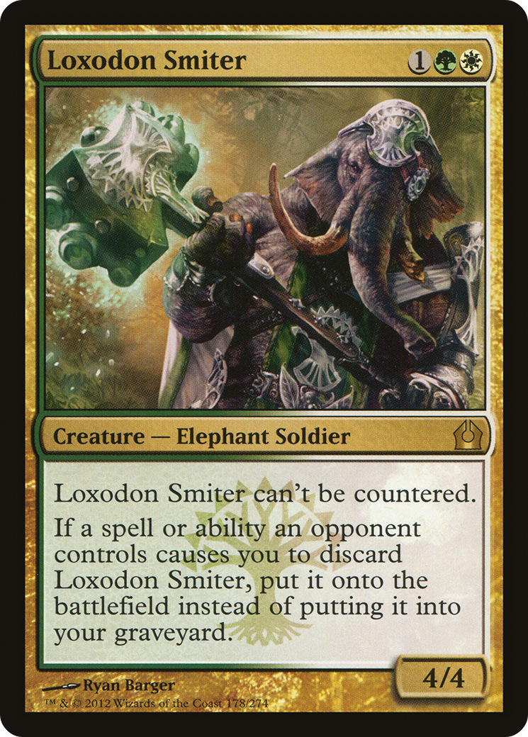 Loxodon Smiter (RTR-178) - Return to Ravnica