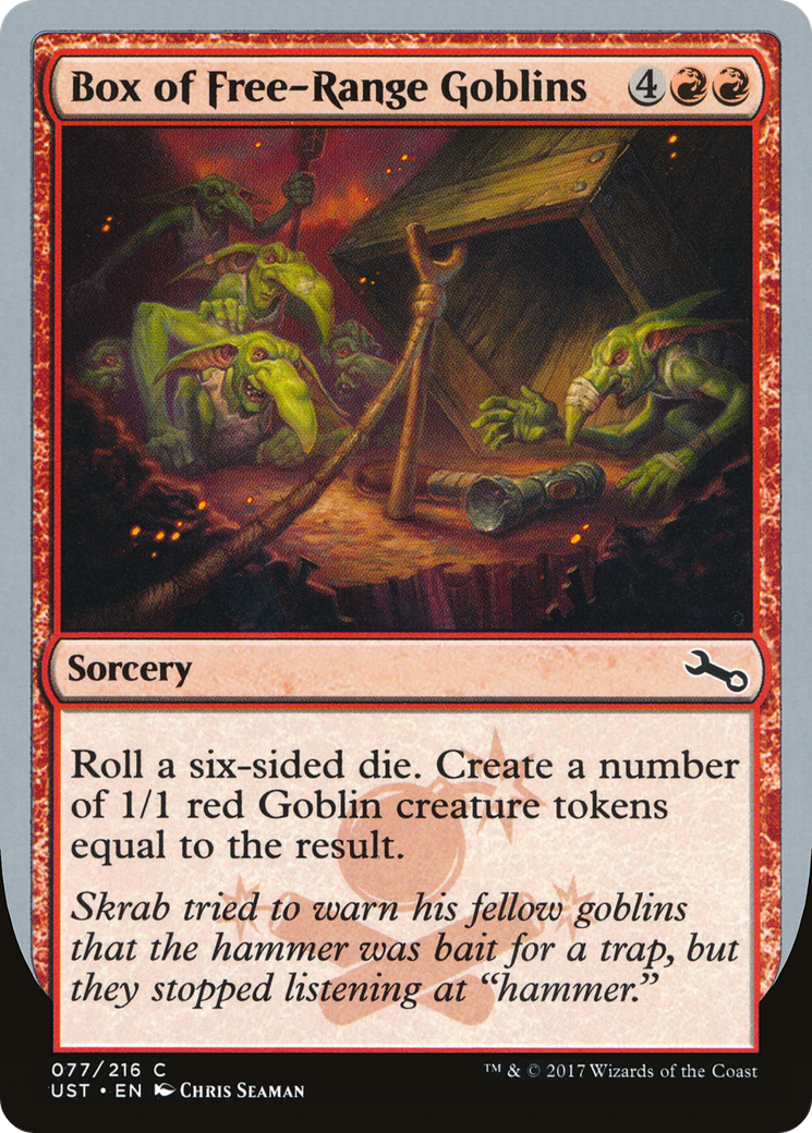 Box of Free-Range Goblins (UST-077) - Unstable