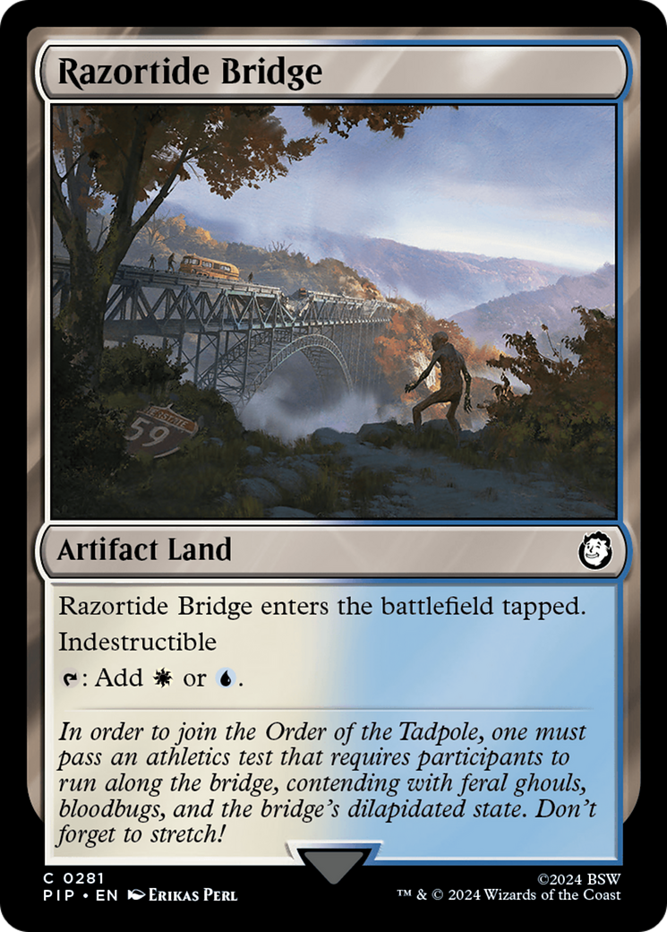 Razortide Bridge (PIP-281) - Fallout Foil