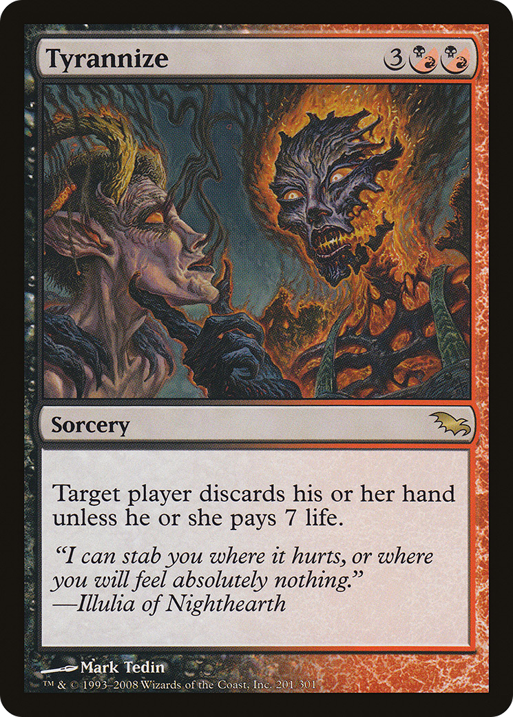 Tyrannize (SHM-201) - Shadowmoor