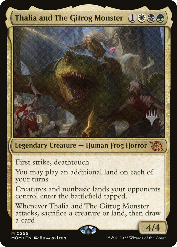 Thalia and The Gitrog Monster (PPMOM-255P) - March of the Machine Promos