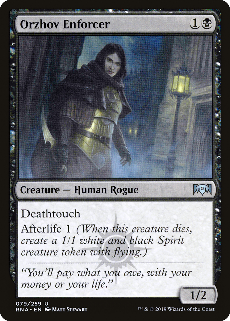 Orzhov Enforcer (RNA-079) - Ravnica Allegiance