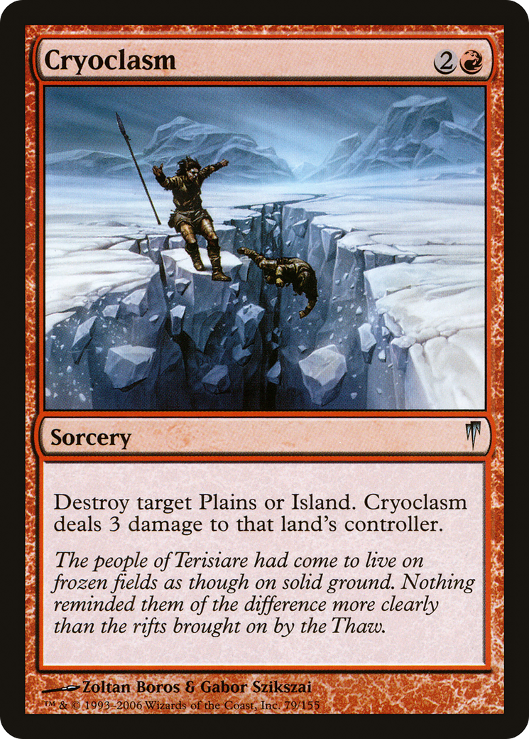 Cryoclasm (CSP-079) - Coldsnap Foil
