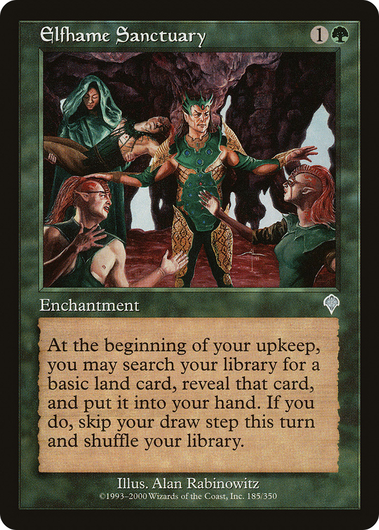 Elfhame Sanctuary (INV-185) - Invasion Foil