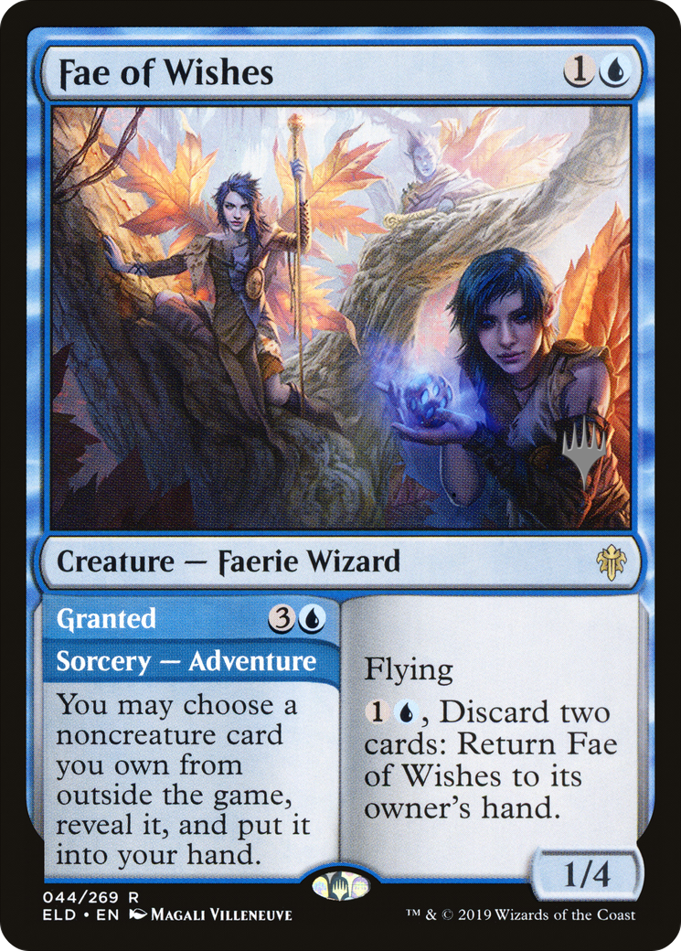 Fae of Wishes // Granted (PPELD-44P) - Throne of Eldraine Promos
