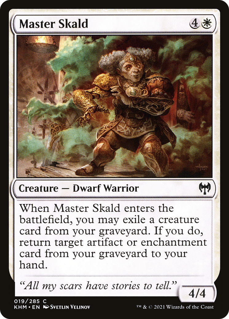 Master Skald (KHM-019) - Kaldheim