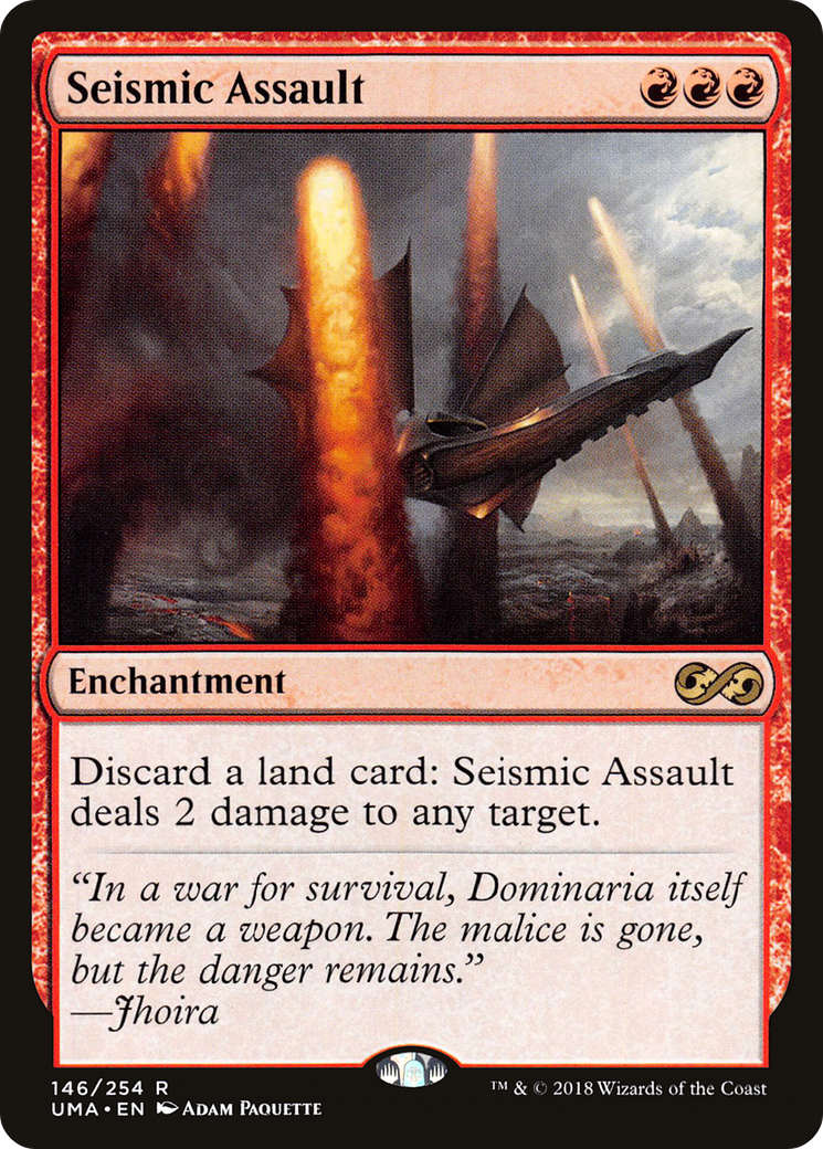 Seismic Assault (UMA-146) - Ultimate Masters Foil