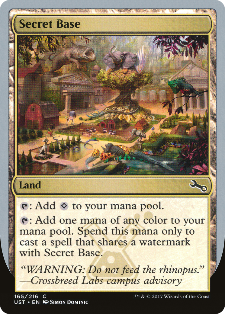 Secret Base (UST-165E) - Unstable