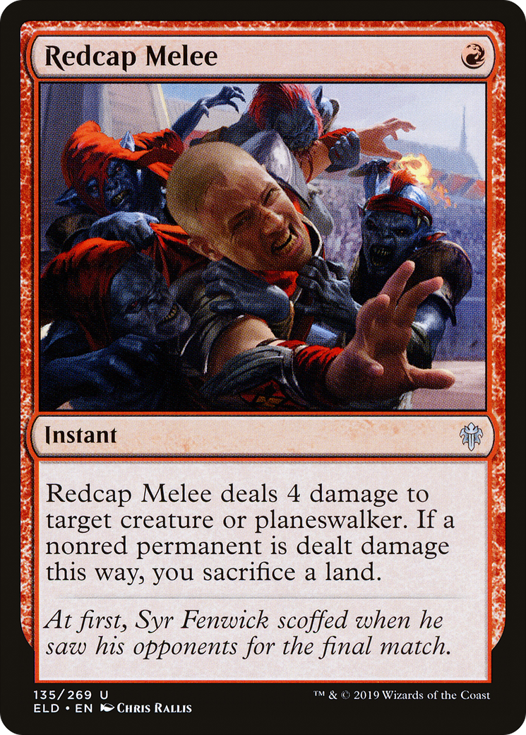 Redcap Melee (ELD-135) - Throne of Eldraine